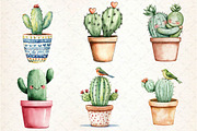 Cactus Doodle Sublimation Clipart, an Illustration by Dream Creation (Thumbnail 6 of 6)