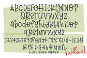 Christmas Stocking, a Font by Dansie Design (Thumbnail 8 of 8)
