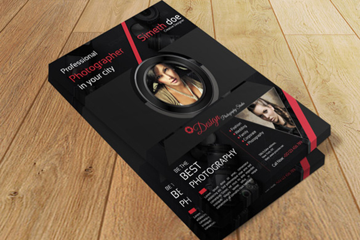 Photography Flyer | V-135, a Flyer Template by Template Shop (Photo 3 of 4)