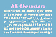 CS Glorius – Etchy Font, a Sans Serif Font by Craft Supply Co. (Thumbnail 8 of 8)