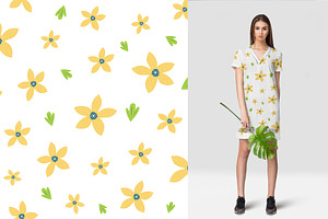 Floral Summer Patterns Set