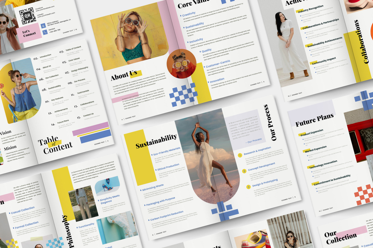 Lova - Fashion Brand Company Profile, a Brochure Template by twinstd (Photo 4 of 5)