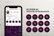 Astrology Vector Set & Birth Chart, an Illustration by The Gypsy Goddess (Thumbnail 5 of 15)