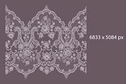 Lace patterns, ribbons, cliparts., a Pattern Graphic by Ajuga (Thumbnail 3 of 10)
