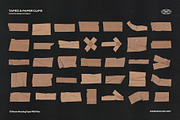 Tapes & Paper Clips, an Object Graphic by Indieground Design Inc. (Thumbnail 4 of 11)