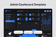 Weistly -  Finance Admin Dashboard, an UI Kit Template by SquidPixey (Thumbnail 2 of 5)