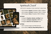 Spiritual Coach Social Media Bundle, a Social Media Template by The Flossy Finch (Thumbnail 2 of 19)