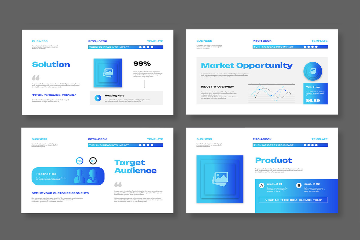Pitch Deck Presentation Template preview 3