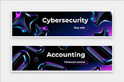 LinkedIn| Set of Editable Covers, a Social Media Template by wowomnom (Thumbnail 3 of 3)