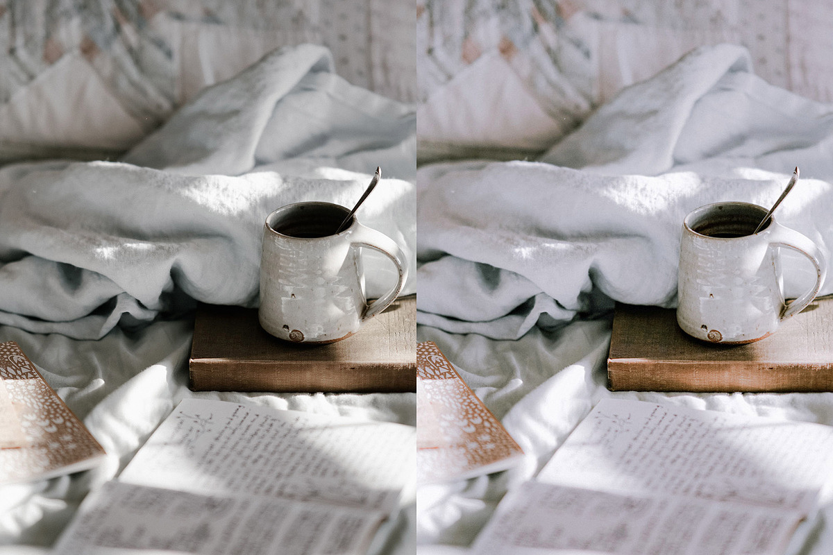 10 BOOKSTAGRAM LIGHTROOM PRESETS, an Action Add-On by Emma Kate Creative (Photo 4 of 10)