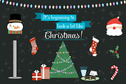 Christmas Icons, an Illustration by Rainy City Press (Thumbnail 1 of 3)