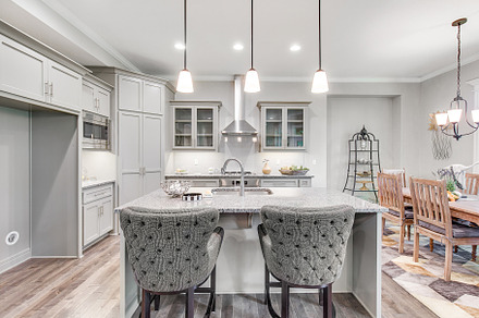 Bright Fun Kitchen, an Architecture Photo by Water Street Photography
