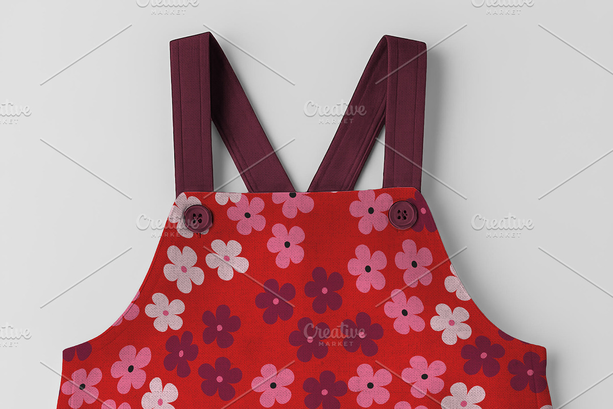 Baby Overall Shorts Mockup, a Shirt Mockup by Nora Gad (Photo 8 of 16)