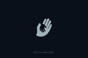 Father hand Logo Template, a Branding & Logo Template by Artyway Logo (Thumbnail 2 of 4)