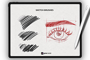 Procreate brushes , Portrait brushes, a Brush Add-On by Procreate Market (Thumbnail 8 of 8)