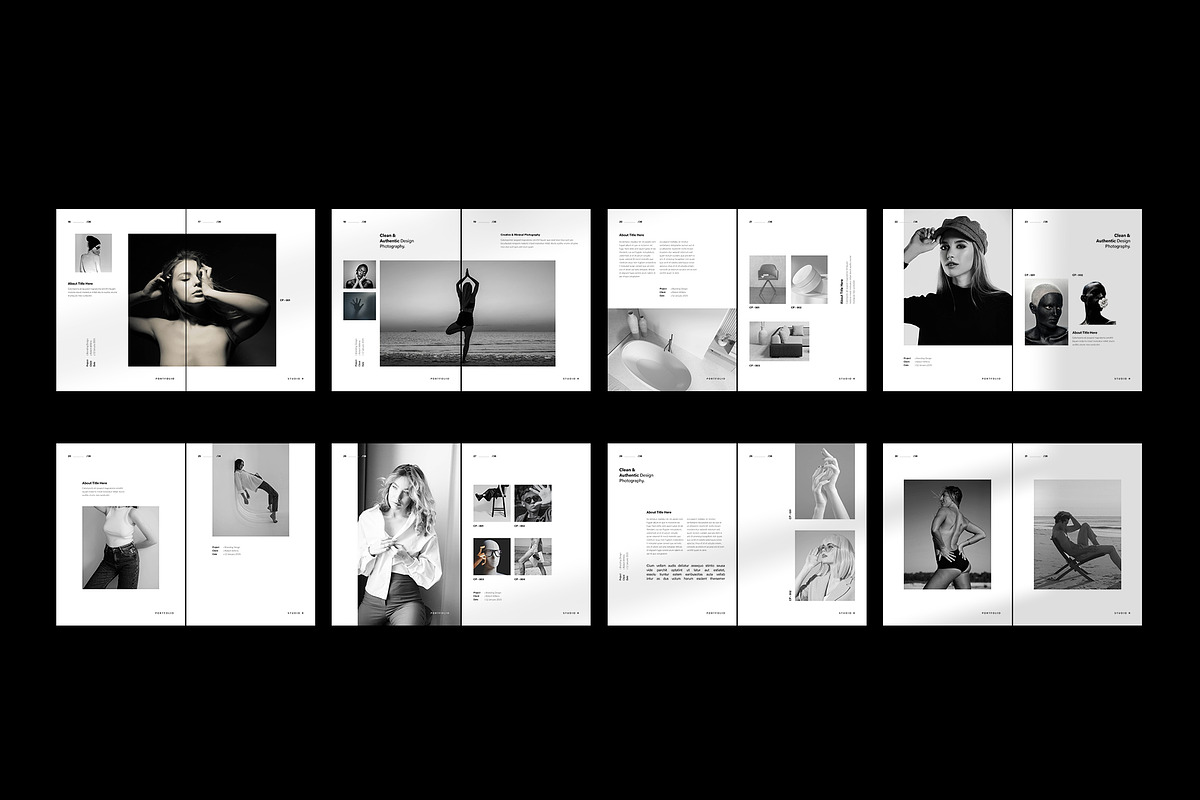 Photography Portfolio Template, a Brochure Template by TemplateFolio-Shop (Photo 16 of 17)