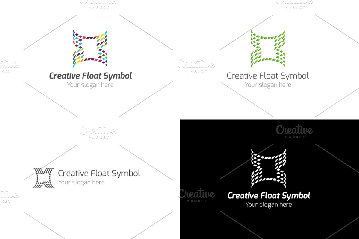 Creative Float Symbol Logo, a Branding & Logo Template by BdThemes
