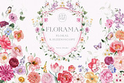 BUNDLE Watercolor Floral Graphic, a Decorative Illustration by Veris Studio (Thumbnail 17 of 43)