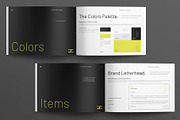 Brand Guideline Brochure Landscape, a Brochure Template by MassiveCreator (Thumbnail 5 of 8)