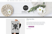 Anissa / Blog & WooCommerce Theme, a WordPress Template by AlienWP (Thumbnail 2 of 4)