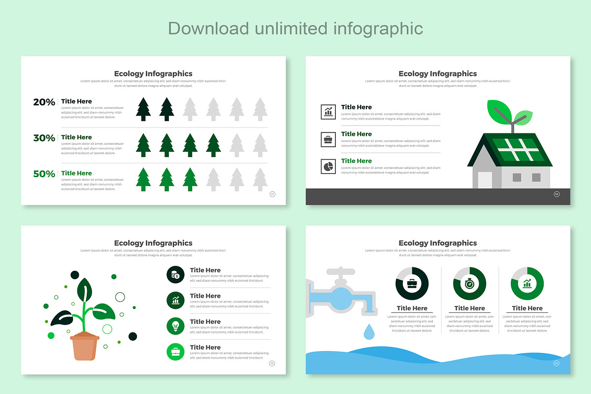 Ecology Infographics Google Slide, a Templates & Theme by Mighty-Slide (Photo 6 of 7)