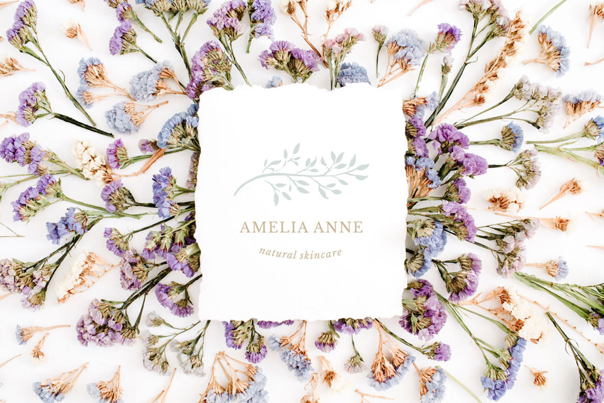 Rustic Feminine Logo Kit + BONUS, a Branding & Logo Template by ClementineCreative (Photo 10 of 12)