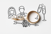 13 Wedding Icons Set - Lite Pack, an Icon by Hatch Design Workshop (Thumbnail 3 of 7)