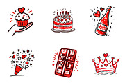 Hand drawn birthday Png, an Illustration by CreationArt (Thumbnail 2 of 6)