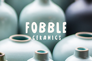 Fobble | Playful Funky Font + Extras, a Script Font by Luna Studio (Thumbnail 4 of 15)