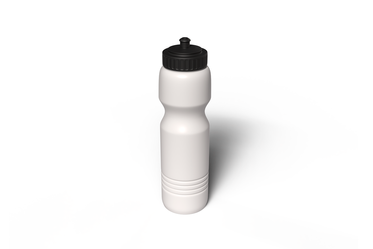 Sport Plastic Bottle 3D Model, an Object 3D Model by Casa Mandarina (Photo 2 of 6)