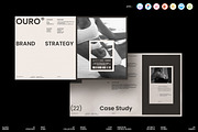 Ouro Brand Strategy Presentation, a Presentation Template by Studio Temply (Thumbnail 1 of 12)