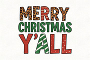 Merry Christmas Christmas PNG, an Illustration by CraftArtStudio (Thumbnail 1 of 4)