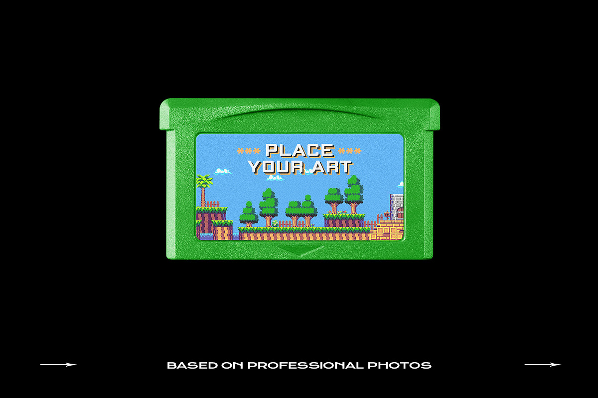 Game Cartridge Mockup Bundle Retro, a Product Mockup by PrintPixel (Photo 17 of 27)