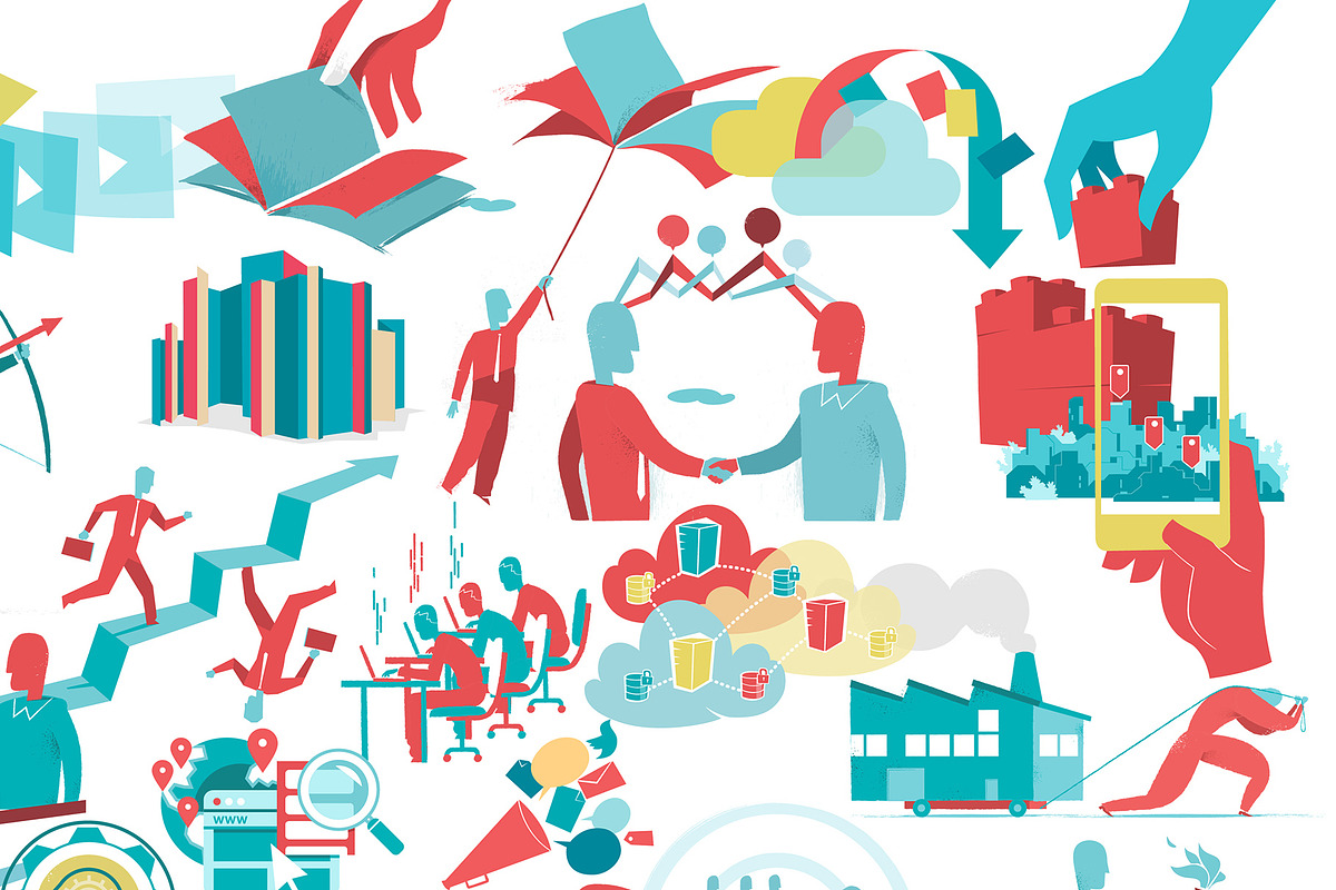 Business & Technology Mega Bundle, a Person Illustration by Hurcastock! (Photo 4 of 6)