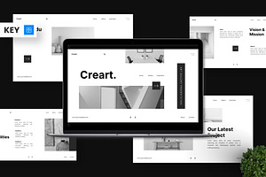 Creart - Keynote Templates, a Presentation Template by Deepslide Studio