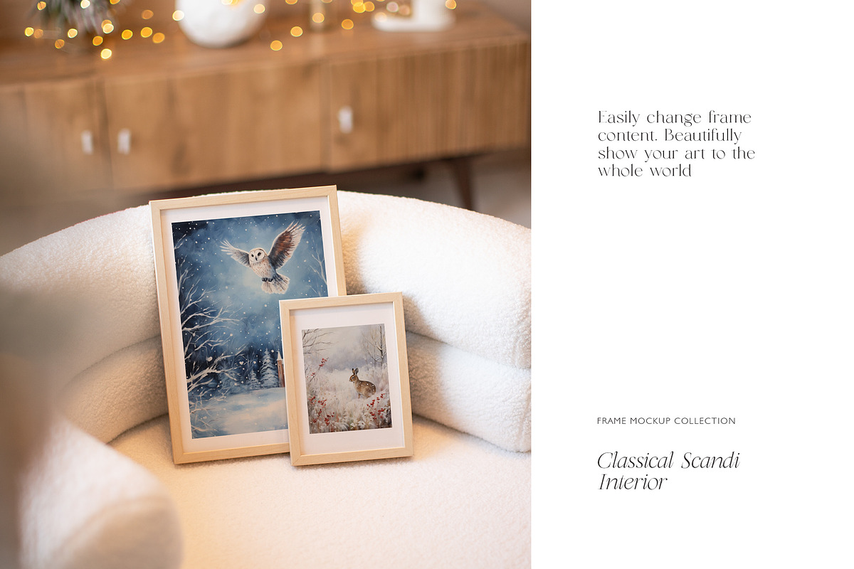 MERRY & BRIGHT Christmas Mockups, a Household Mockup by The Bambi Collective (Photo 4 of 17)