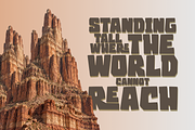 Jungle Remak - Display font, a Handwritten Font by Majelis Art (Thumbnail 3 of 7)