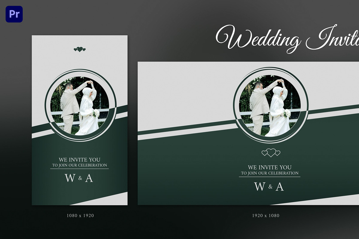 Wedding Invitation V4 | Premiere Pro, a Templates & Theme by Gatamotion (Photo 2 of 4)