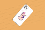 Cute Kawaii Male organ Characters, a Decorative Illustration by Palau (Thumbnail 7 of 12)