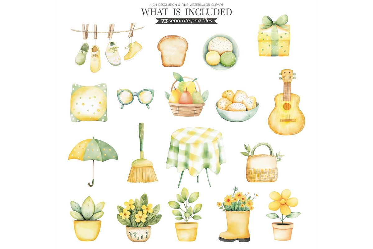 Mouse Clipart Watercolor PNG, an Animal Illustration by CharmClipart (Photo 4 of 8)