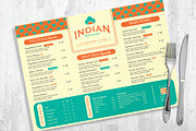 Indian Restaurant Menu Template, a Flyer Template by BrandPacks (Thumbnail 4 of 5)