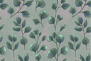 Protea flowers and eucalyptus sketch, an Illustration by irina.vaneeva (Thumbnail 7 of 12)