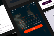 Shadow Mobile Kit, an UI Kit Template by CreativesCastle (Thumbnail 6 of 9)