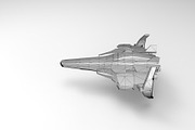 Spaceship Fighter, a Cars & Vehicle 3D Model by obeyart (Thumbnail 7 of 8)
