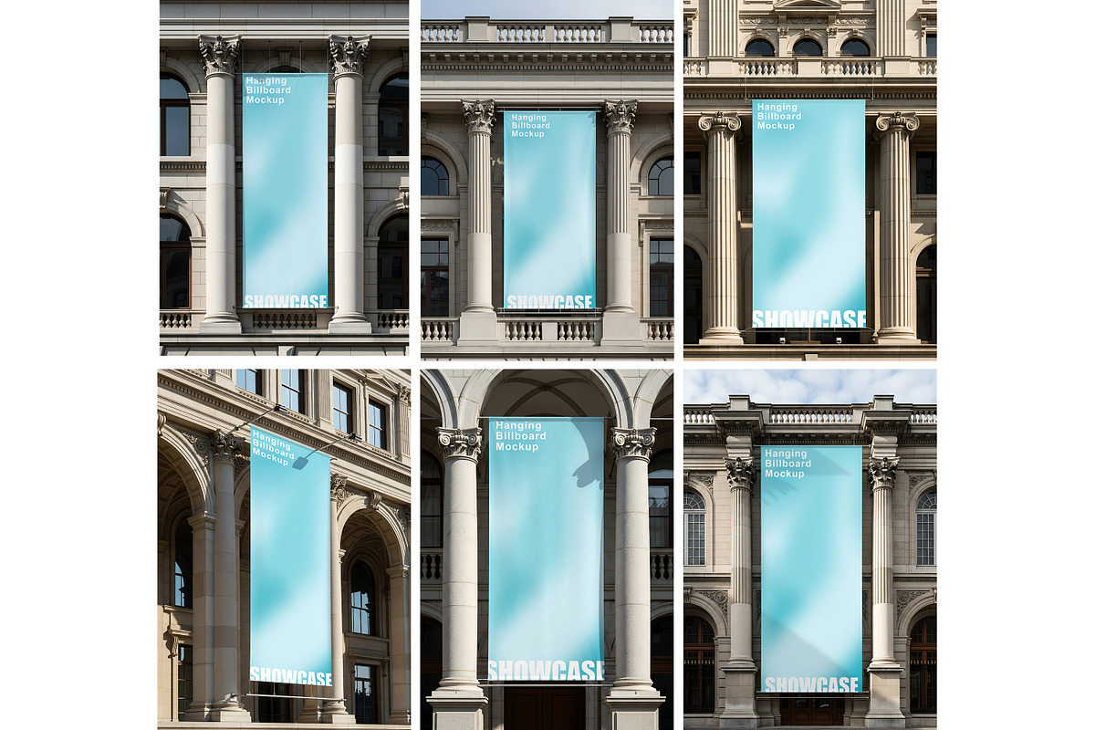 Hanging Billboard Mockups, a Product Mockup by Aquarianz Studio (Photo 3 of 3)