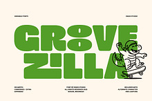 Groovezilla - Retro Bold Fonts