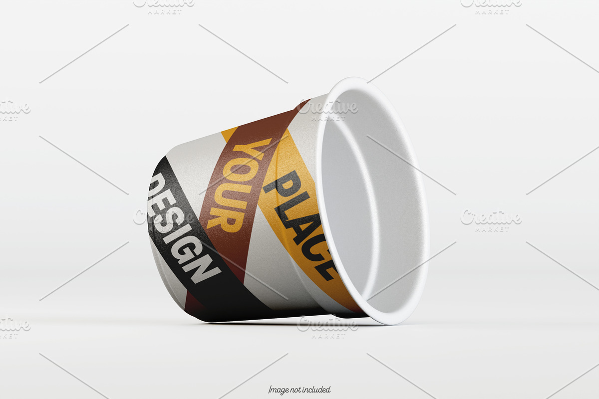 Ice cream cup mockup bundles V1, a Packaging Mockup by Ambo Ampeng (Photo 2 of 19)