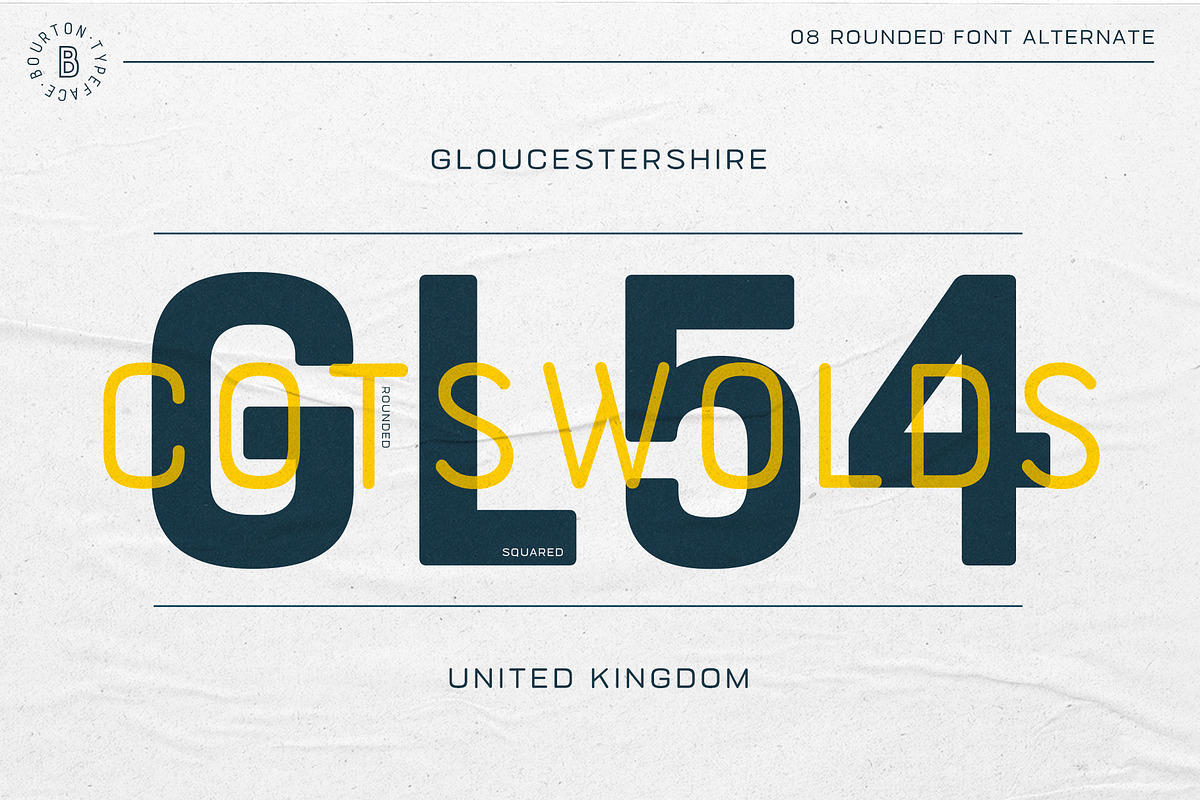 60% OFF Bourton Text Narrow Typeface, a Sans Serif Font by Kimmy Design (Photo 16 of 18)