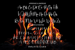 Bonfire Script Font