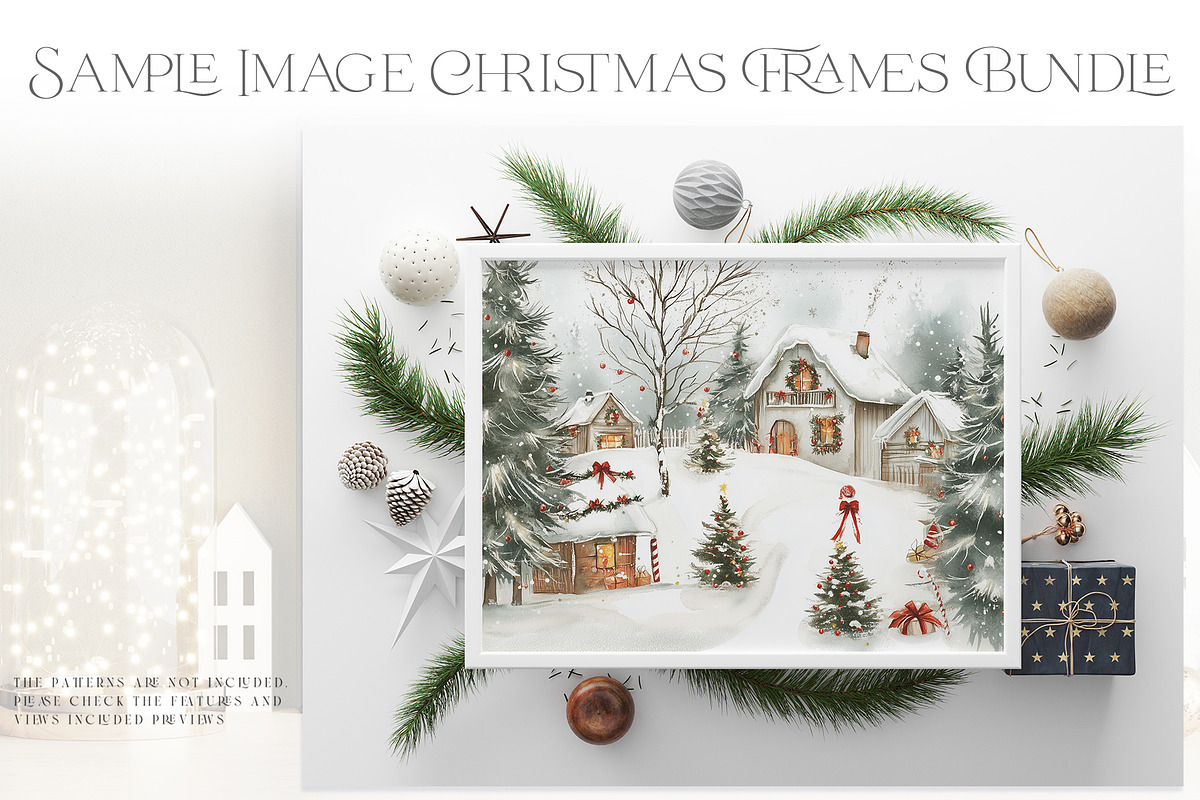 Christmas Frame Bundle - 140 Mockups, a Mockup by mock-ups (Photo 15 of 22)
